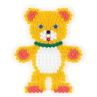 Hama Midi-Stiftplatte Teddybär, weiß