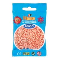 Hama Beutel mit 2000 Mini-Bügelperlen hellrosa
