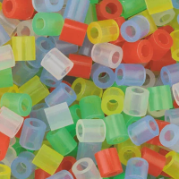 Nabbi® Bügelperlen im Eimer, Ø 5mm, 5.000 Stk., Transparent Mix Nabbi® Bügelperlen im Eimer, Ø 5mm, 5.000 Stk., Transparent Mix