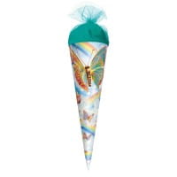 Roth Motiv-Schultüte, Rainbow Butterfly, 50 cm
