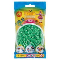 Hama Beutel mit 1000 Bügelperlen hellgrün
