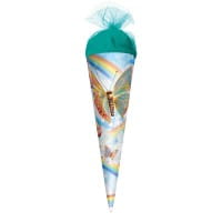 Roth Motiv-Schultüte, Rainbow Butterfly, 22 cm