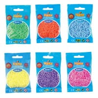 Hama Set mit 12.000 Mini-Bügelperlen pastell