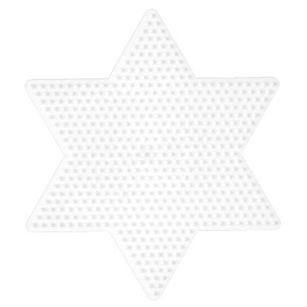Hama Stiftplatte großer Stern weiß