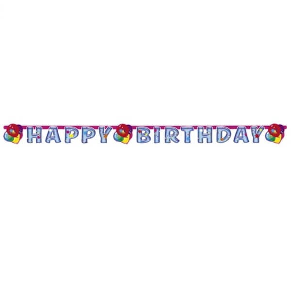 Partykette Balloon Party &#039;Happy Birthday&#039;