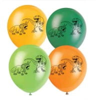 Luftballons Dinosaurier Party