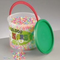 Nabbi® Bügelperlen im Eimer, Ø 5mm, 10.000 Stk., Pastell Mix Nabbi® Bügelperlen im Eimer, Ø 5mm, 10.000 Stk., Pastell Mix