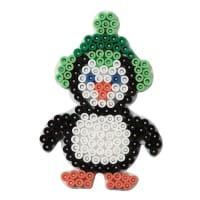 Hama Stiftplatte Kleiner Pinguin weiß