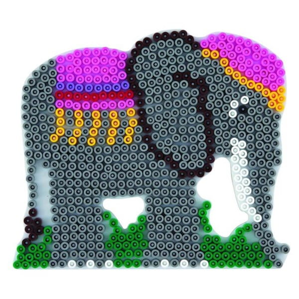 Hama Stiftplatte Elefant weiß