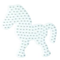 Hama Midi-Stiftplatte Pony, weiß