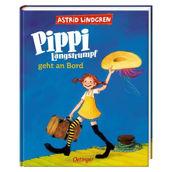 Lindgren, Pippi an Bord (farbig)