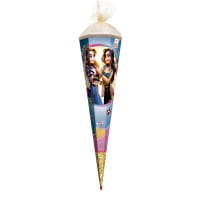Roth Motiv-Schultüte, BeSchultüte Friends Forever, 85 cm, Goldborte, Organza gold