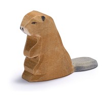 Ostheimer Biber sitzend