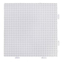 Nabbi® BioBeads Baubare Steckplatte, 15 x 15 cm, weiß