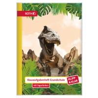 Roth Klipp&amp;Klar Grundschul-Aufgabenheft Tyrannosaurus