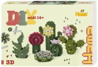 Hama Art Geschenkbox Kakteen Midi-Bügelperlen