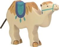 HOLZTIGER Kamel mit Sattel aus Holz