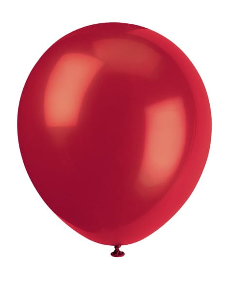 Luftballons Rot