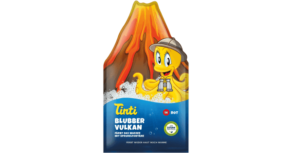 Tinti Blubber Vulkan Badespaß für Kinder