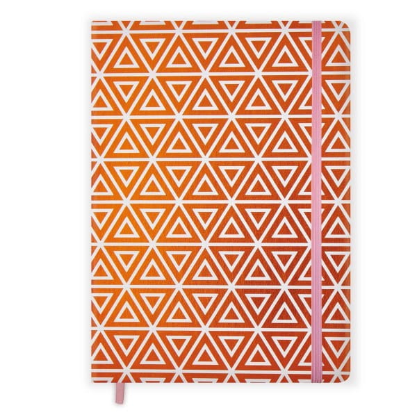 Roth Schülerkalender Triangle 15,5x20,5cm, Metallic-Kunstleder