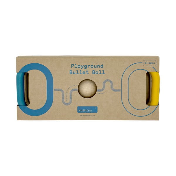 Me&amp;Mine Playground Bullet Ball, senf/blau