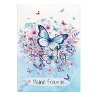 Goldbuch Freundebuch Schmetterlingsgarten - A5