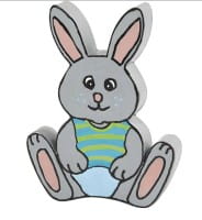 Osterhase Papiermache
