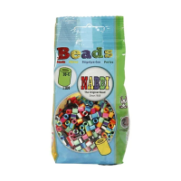 Nabbi® Bügelperlen Ø 5mm, 1.100 Stk., Streifen Mix