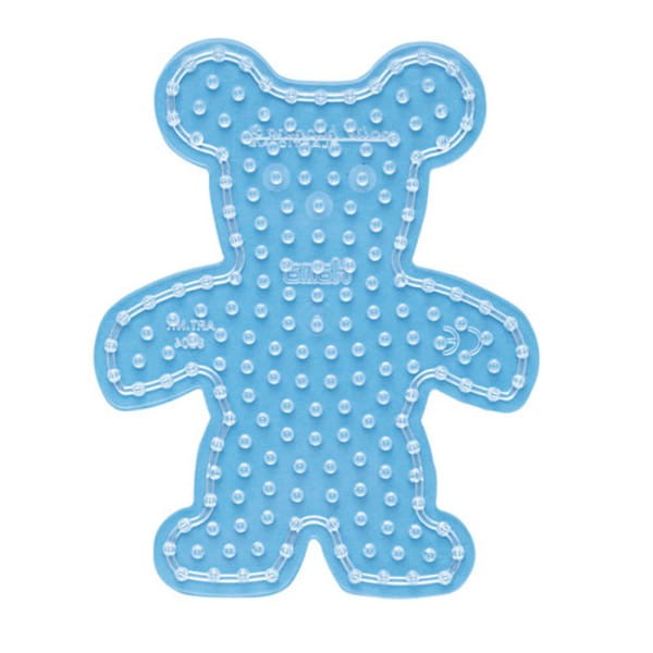Hama Maxi-Stiftplatte Teddybär, transparent