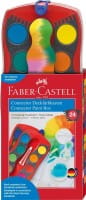 Faber-Castell Farbkasten Connector 24 Farben rot
