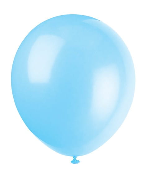 Luftballons hellblau
