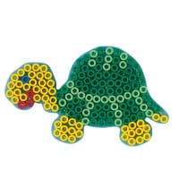 Hama Stiftplatte Schildkröte transparent für Maxi-Bügelperlen