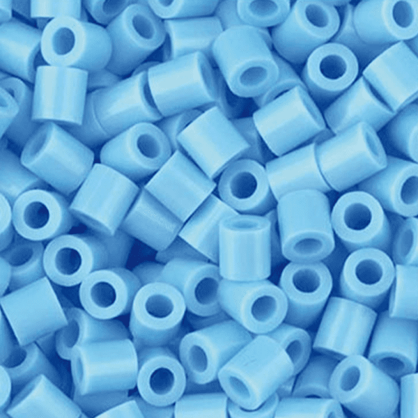 Nabbi® Bügelperlen Ø 5mm, 1.100 Stk., pastellblau (32224)