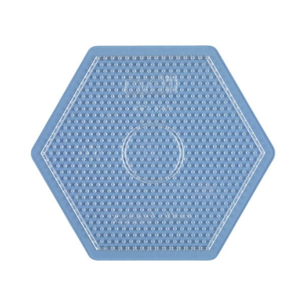 Hama Midi-Stiftplatte gr. Sechseck, transparent