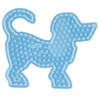 Hama Stiftplatte Hund transparent für Maxi-Bügelperlen