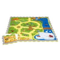 Hakuna Matte Puzzle Play Mat - Dinosaur Safari (1.2x-1.2m)
