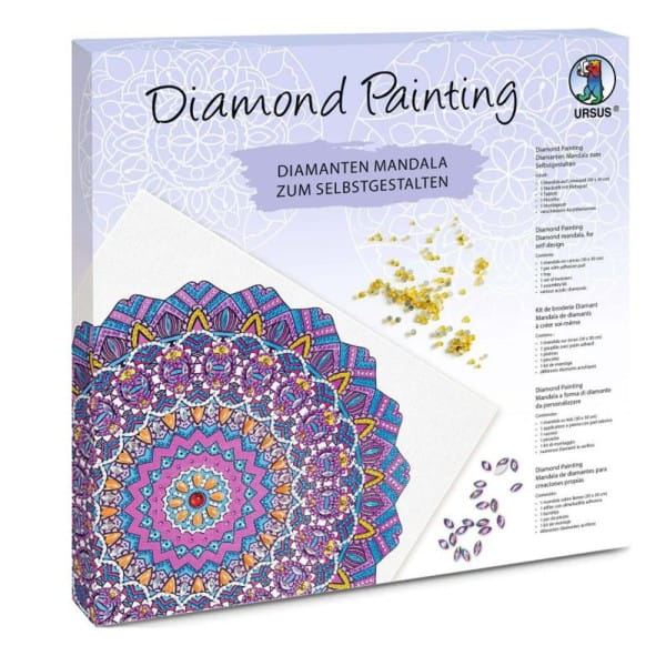 URSUS Diamond Painting Mandala Set 8