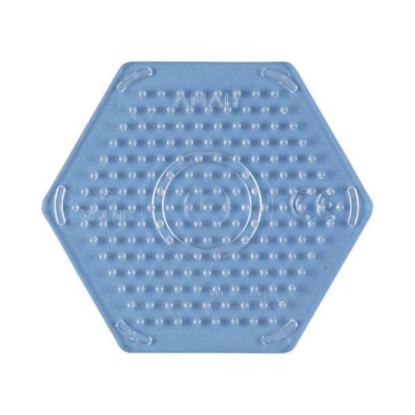 Hama Midi-Stiftplatte kl. Sechseck, transparent