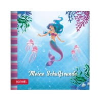 Roth Freundebuch Meerjungfrau 16,5x16,5cm