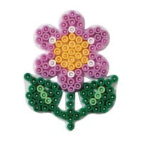 Hama Midi-Stiftplatte kl. Blume, weiß