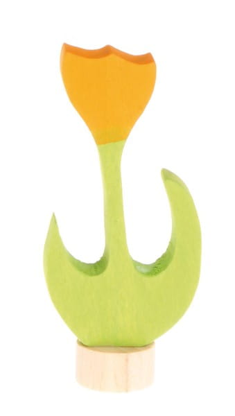 Grimm&#039;s Steckfigur gelbe Tulpe