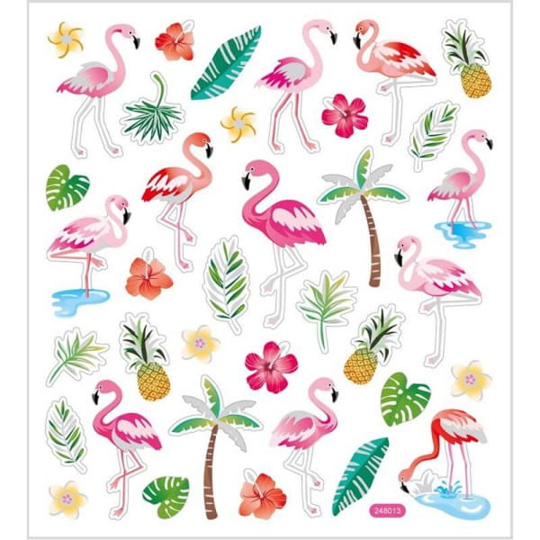 Sticker Flamingos