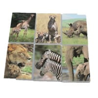 Notizblock Safari / wilde Tiere