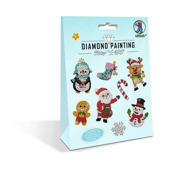 URSUS Diamond Painting Sticker 08 X-Mas
