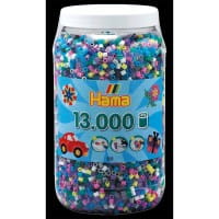 Hama Dose mit 13.000 Midi-Bügelperlen Mix 69 - 11 Farben