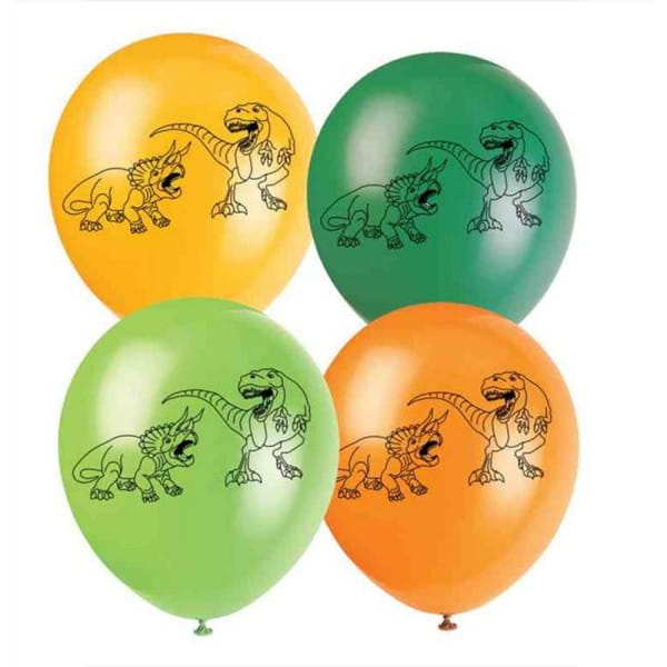 Luftballons Dinosaurier Party