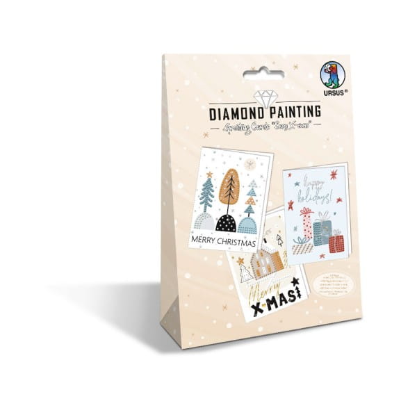 URSUS Diamond Painting Karten Cosy X-Mas