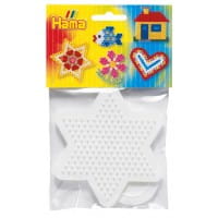 Hama Beutel mit 2 Midi-Stiftplatten, kl. Herz & kl. Stern