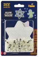 Hama Blister Glow in the dark Midi-Bügelperlen