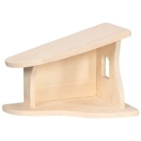 HOLZTIGER Stall, Krippe, montiert
